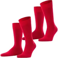 Falke Chaussettes 'Happy' rouge