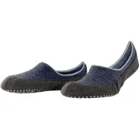 Falke Chaussettes-baskets d'intérieur Cosyshoe, bleu foncé, taille 37-38