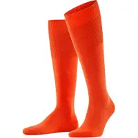 Falke Mi-bas Argile rouge, Unicolore