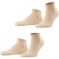 Falke Chaussettes 'Happy' beige chiné