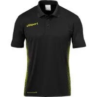 Uhlsport Football Score Polo Shirt Enfants Polo noir jaune Gr 164