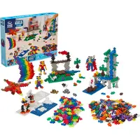 Plus plus Poupée Plusplus Klocki Mini Basic Neon Super Set 1200 Unités
