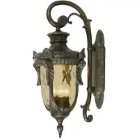 Elstead Lighting Applique d'extérieur Philadelphia, bronze vieilli, 3xE14x60W, aluminium, dimensions : 64x26x31 cm, IP44, Elstead