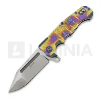 Andre de Villiers Couteau pliant Tracker, Acid Rain Frag