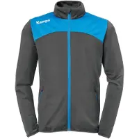 Kempa Handball Volleyball Emotion 2.0 Polyester Jacket Veste d'entraînement Hommes gris bleu Taille M