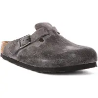 Birkenstock Boston Bs, couleur Charcoal | Coupe standard – 11,5 UK - 46 EU - 13/13,5 M US / Charcoal