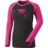 Dynafit T-Shirt à Manches Longues Speed Dryarn W pour Femme - Rose - Ski - Randonnée - Respirant