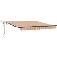 vidaXL , store enrouleur multifonctionnel, plusieurs couleurs, 350 x 250 cm, polyester