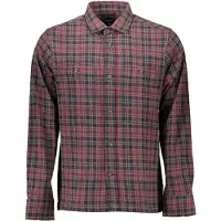 Gant Hommes, Chemise, Chemise marron "Manches Longues" pour Homme, Marron, (XXL)