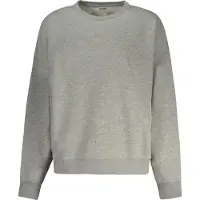 GUESS Femmes, Pull-over, Sweat-shirt en jean sans zip femme gris, Gris, (M)