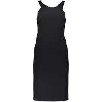 Patrizia pepe Femmes, Robe, Robe longue noire femme, Noir, (XS)