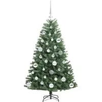 vidaXL Sapin de Noël Artificiel à Branches Articulées Vert 120 cm