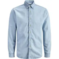 Jack & Jones Chemise 'JJESTANLEY' bleu denim