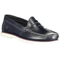 Lumberjack Chaussures élégantes bleues pour hommes - Chaussures bateau classiques pour hommes