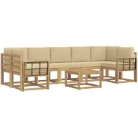 vidaXL : Ensemble de canapés d'extérieur, 6 pièces.