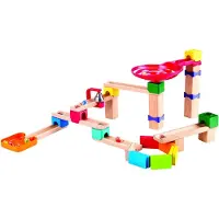 Hape Crazy Rollers Stack Track Educational Toy Doré Enfants