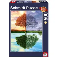 Schmidt 500 pièces Jeux Puzzle Arbre des saisons 58223