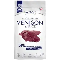 BALTICA NUTRACEUTIC Hypoallergénique avec viande de renne et riz XS, S 12 kg