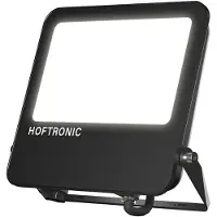 HOFTRONIC™ - Projecteur LED Luxor V2 100W 4000K IP65 Noir verre dépoli