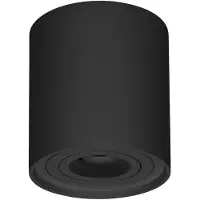HOFTRONIC™ - Spot LED en saillie rond inclinable GU10 Noir IP20