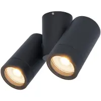 HOFTRONIC™ - Plafonnier LED 8W 690lm 2700K IP65 Noir orientable