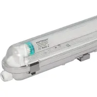 HOFTRONIC™ - Lampe fluorescente LED T8 18W 2520lm 6000K IP65 transparente