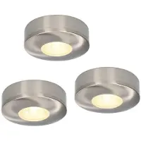 HOFTRONIC™ - Spots LED plats en saillie Pavo 3W 2700K IP44 lot de 3