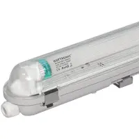HOFTRONIC™ - Lampe Fluorescente LED T8 18W 2520lm 3000K IP65 Transparent