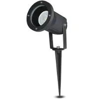 HOFTRONIC™ - Spot à piquet LED 4W 345lm 6500K IP65 Noir Dimmable Inclinable