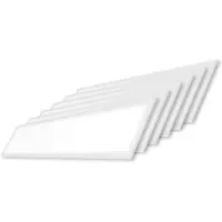 HOFTRONIC™ - 6x panneau LED 36W 4860lm 4000K blanc neutre IP20 sans scintillement