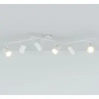 HOFTRONIC™ - Plafonnier LED 24W 2070lm 4000K 6 spots Inclinable Blanc