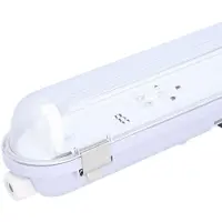 HOFTRONIC™ - Lampe fluorescente LED 150 cm IP65 connectable Tubes T8 G13 gris
