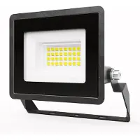 HOFTRONIC™ - Projecteur LED 20W 1620lm 6500K IP65 Noir câblé 15cm