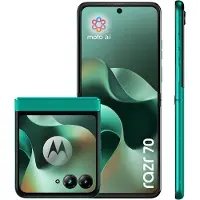 Motorola razr 70 17,5 cm (6.9") Double SIM Android 16.0 5G USB Type-C 8 Go 256 Go 4800 mAh Vert foncé