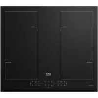 Beko Table de cuisson à induction 60cm 4 feux 7200w noir - - HII64206F2MT -