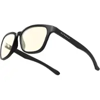 Gunnar Lunettes de jeu Berkeley Onyx, transparentes, noires