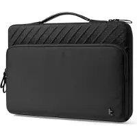 Tomtoc "Voyage-A24 16" Laptop Bag (Black)" (16", Apple, Lenovo, Microsoft, Razer), Sac pour notebook, Noir