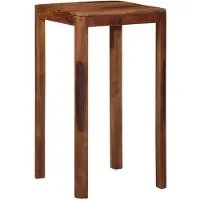 vidaXL Table de bar 60x60x107 cm bois massif acacia