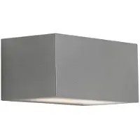 ROSSINI ILLUMINAZIONE Applique Led Double Émission Rufy 24W 4000K Ip65 - Structure En Aluminium Gris Avec Diffuseur En Verre - Éclairage Extérieur Groupe Rossini