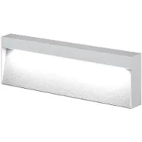 ROSSINI ILLUMINAZIONE Applique Led Kiki 8W 4000K Ip65 - Structure En Aluminium Blanc Pour Extérieur, Lampe De Balise Murale Angle Lumineux 50° - Groupe Rossini