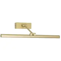 ROSSINI ILLUMINAZIONE Saya - Applique Led Salle De Bain 12W Ip44 3000K 950Lm En Métal Or Satiné - Éclairage Pour Miroirs Et Tableaux - Groupe Rossini