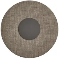 ROSSINI ILLUMINAZIONE Solaria Applique 12W 3000K Cri90 Ip20 - Structure En Titane Avec Abat-Jour En Tissu Taupe, Applique Design - Groupe Rossini