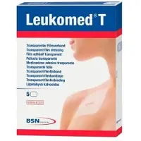 Bsn Medical Leukomed T Pansement transparent 10x25 cm 5 Unités Médicales BSN
