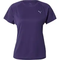 Puma T-shirt fonctionnel 'VELOCITY' gris argenté / violet foncé