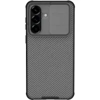 NILLKIN CamShield PRO Hard Case for Samsung Galaxy A57 Transparent Black (Samsung Galaxy A57), Coque pour téléphone portable, Noir, Transparent
