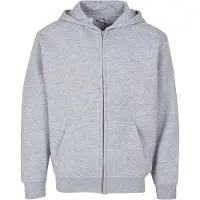Urban Classics Uck8003 Full Zip Sweatshirt Gris 110-116 cm Garçon