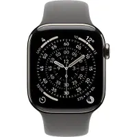 Apple MXLG3ZM/A, Bracelet, Smartwatch, Grau, , Watch Modèles 38mm, 40mm, 41mm, 42mm, Fluor-Elastomer