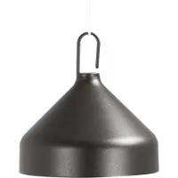 Zafferano Amelie Lampe À Suspension Led Noire Rechargeable Et Dimmable