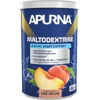 PDM to be maintained Apurna Maltodextrine Thé Pêche 500 g Poudre Pour La Préparation D'Une Solution