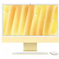 Apple iMac 24" M4 CPU 8 cœurs GPU 8 cœurs 16 Go RAM 256 Go SSD Yellow